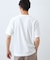 【一枚でコーディネートが完成！】レイヤード風 キーネック 半袖Tシャツ 洗濯機OK
