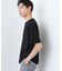 【一枚でコーディネートが完成！】レイヤード風 キーネック 半袖Tシャツ 洗濯機OK