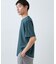 【一枚でコーディネートが完成！】レイヤード風 キーネック 半袖Tシャツ 洗濯機OK