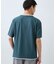 【一枚でコーディネートが完成！】レイヤード風 キーネック 半袖Tシャツ 洗濯機OK