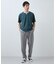 【一枚でコーディネートが完成！】レイヤード風 キーネック 半袖Tシャツ 洗濯機OK