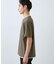 【一枚でコーディネートが完成！】レイヤード風 キーネック 半袖Tシャツ 洗濯機OK