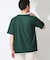 【一枚でコーディネートが完成！】レイヤード風 キーネック 半袖Tシャツ 洗濯機OK