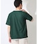 【一枚でコーディネートが完成！】レイヤード風 キーネック 半袖Tシャツ 洗濯機OK