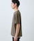 【一枚でコーディネートが完成！】レイヤード風 キーネック 半袖Tシャツ 洗濯機OK