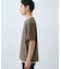 【一枚でコーディネートが完成！】レイヤード風 キーネック 半袖Tシャツ 洗濯機OK