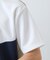 【一枚で着映える】パターンブロッキング 半袖Tシャツ 洗濯機OK