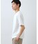 【1枚でちゃんとして見える】ヘンリーネック レイヤード風 半袖Tシャツ 洗濯機OK
