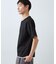 【1枚でちゃんとして見える】ヘンリーネック レイヤード風 半袖Tシャツ 洗濯機OK