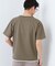 【1枚でちゃんとして見える】ヘンリーネック レイヤード風 半袖Tシャツ 洗濯機OK