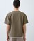 【1枚でちゃんとして見える】ヘンリーネック レイヤード風 半袖Tシャツ 洗濯機OK