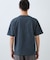 【無地だと少し物足りないという方へ】ジオメトリック柄 半袖Tシャツ 洗濯機OK