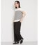 【S-XL/ひんやりタッチ】多機能フレンチスリーブニット 洗濯機OK/UVケア/毛玉になりにくい