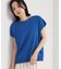 【S-XL/ひんやりタッチ】多機能フレンチスリーブニット 洗濯機OK/UVケア/毛玉になりにくい