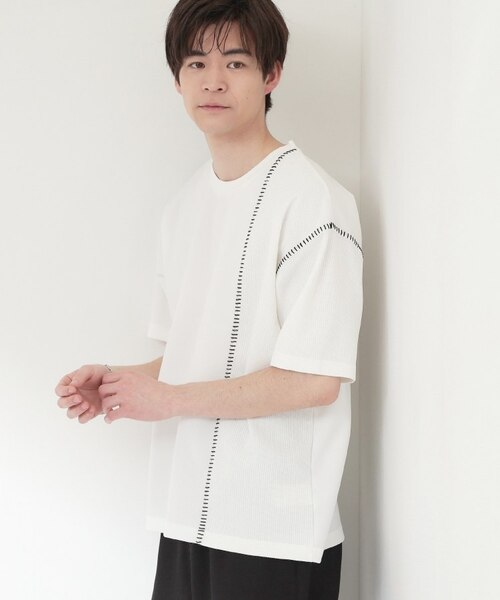 ハンドステッチ 半袖Tシャツ 洗濯機OK｜ザショップティーケーの通販