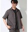 LITE TEX ダブルフラップ半袖シャツ 接触冷感/吸水速乾/UVカット/アンチピリング/イージーケア/洗濯機OK/セットアップ可