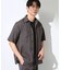 LITE TEX ダブルフラップ半袖シャツ 接触冷感/吸水速乾/UVカット/アンチピリング/イージーケア/洗濯機OK/セットアップ可