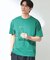 【なめらかでソフトな肌触り】ロゴ コットン半袖Tシャツ 洗濯機OK