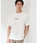 【なめらかでソフトな肌触り】ロゴ コットン半袖Tシャツ 洗濯機OK