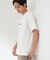 【なめらかでソフトな肌触り】ロゴ コットン半袖Tシャツ 洗濯機OK
