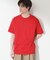 【なめらかでソフトな肌触り】ロゴ コットン半袖Tシャツ 洗濯機OK