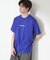 【なめらかでソフトな肌触り】ロゴ コットン半袖Tシャツ 洗濯機OK