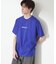【なめらかでソフトな肌触り】ロゴ コットン半袖Tシャツ 洗濯機OK