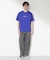 【なめらかでソフトな肌触り】ロゴ コットン半袖Tシャツ 洗濯機OK