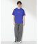 【なめらかでソフトな肌触り】ロゴ コットン半袖Tシャツ 洗濯機OK