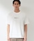 【なめらかでソフトな肌触り】ロゴ コットン半袖Tシャツ 洗濯機OK