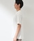 【なめらかでソフトな肌触り】ロゴ コットン半袖Tシャツ 洗濯機OK