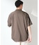 LITE TEX バンドカラー半袖シャツ 接触冷感/吸水速乾/UVカット/アンチピリング/イージーケア/洗濯機OK/セットアップ可