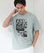 【夏コーデの主役に】グラフィックコットン半袖Tシャツ CAT／LANDSCAPE
