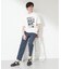【夏コーデの主役に】グラフィックコットン半袖Tシャツ CAT／LANDSCAPE