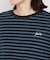 ワンポイント刺繍マルチボーダーTee