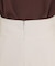 【セットアップ可】麻調ミモレ丈フレアスカート