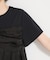 【ひんやり／吸水速乾／UV】ビスチェ風 切り替えTシャツ