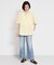 【M-XL/二の腕カバー】ダブルポケット金ボタン 5分袖シャツ