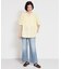 【M-XL/二の腕カバー】ダブルポケット金ボタン 5分袖シャツ