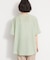 【M-XL/二の腕カバー】ダブルポケット金ボタン 5分袖シャツ