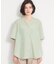 【M-XL/二の腕カバー】ダブルポケット金ボタン 5分袖シャツ