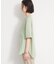 【M-XL/二の腕カバー】ダブルポケット金ボタン 5分袖シャツ
