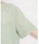 【M-XL/二の腕カバー】ダブルポケット金ボタン 5分袖シャツ