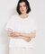 【M-XL/ひんやり／吸水速乾／UV】上品な透け感 袖口シアーTシャツ
