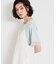 【M-XL/ひんやり／吸水速乾／UV】上品な透け感 袖口シアーTシャツ