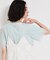 【M-XL/ひんやり／吸水速乾／UV】上品な透け感 袖口シアーTシャツ