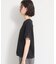 【M-XL/ひんやり／吸水速乾／UV】上品な透け感 袖口シアーTシャツ