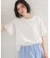 【ひんやり／吸水速乾／UV】軽やかに揺れる シアーフレアスリーブTシャツ