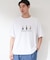 刺繍×ロゴ 鹿の子 半袖Tシャツ 【洗濯機OK】
