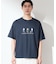 刺繍×ロゴ 鹿の子 半袖Tシャツ 【洗濯機OK】